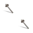 thumbnail image 1 of Youkk 1/2/3 Thread Spool Pin for Domestic Sewing Machine Shaft Upper Line Bobbin Stand Household Winder Holder Replacement for RS2000 2PCS, 1 of 4