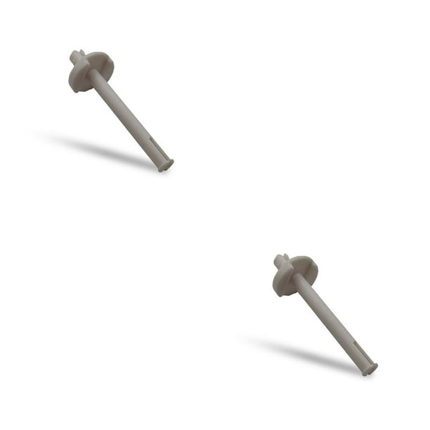 Cateissary Carretes de hilo de plástico, alfileres para máquina de coser doméstica, soporte de bobinas superiores, soporte para enrollador 2piezas
