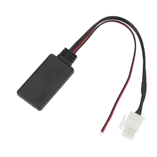 Adaptador AUX estéreo Bluetooth, adaptador de música estéreo para automóvil AUX Bluetooth 5.0, cable adaptador AUX, diseño fácil de usar