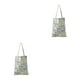thumbnail image 2 of sweethay Bolso de mano informal con mango para teléfono móvil, bolso de hombro estético para niñas y adolescentes con bolsillo lateral, Blatt 2Conjunto, 2 of 6
