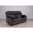 thumbnail image 7 of Global Furniture USA, U7303 Domino Granite Console Reclining Loveseat with Storage Drawer, 7 of 7