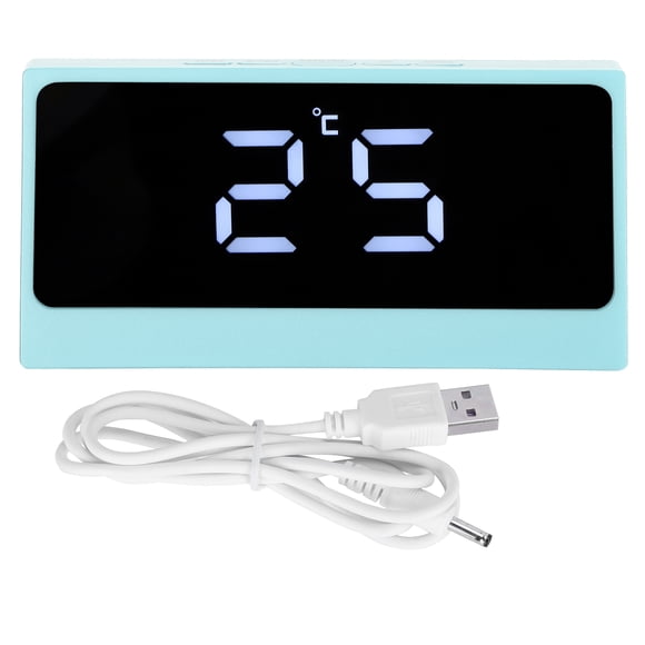 Digital Alarm Clock,LED Digital Alarm Clock Desktop Makeup Mirror Smart Alarm Clock World-Class Design
