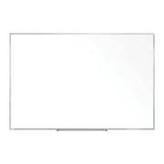 Ghent 48.5" x 72.5" Silver Aluminum Frame Non-Magnetic Whiteboard