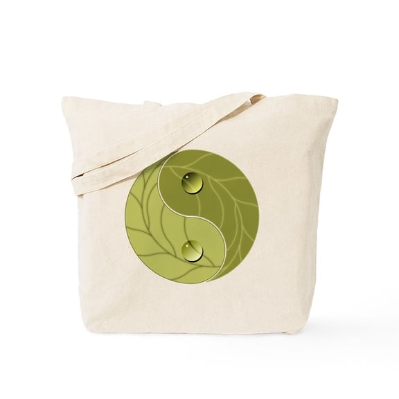 CafePress - Yin Yang Nature Tote Bag - Unisex Canvas Tote Bag, Beige, 1-Piece