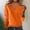 Orange, variant on V Neck Long Sleeve Shirts for Women Solid Color Casual Fall Spring Tops Lightweight Tunic Sweaters Fashion Clothes 2025 Red S