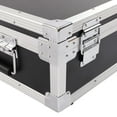 thumbnail image 3 of Aluminum Hard Case Suitcase Briefcase Toolbox Storage Box Tool Case Box Carrying Case Black, 3 of 10