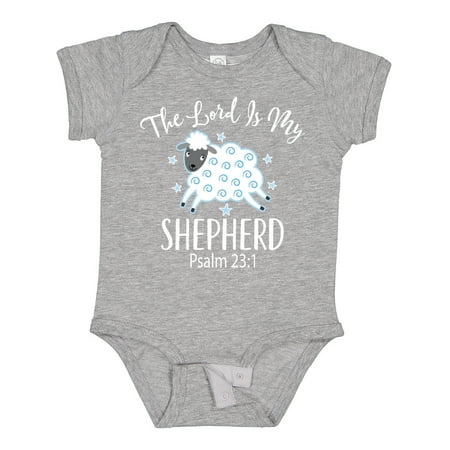 

Inktastic The Lord is My Shepherd Psalm 23 Gift Baby Boy or Baby Girl Bodysuit