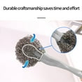 thumbnail image 4 of MERILER Stainless Steel Long Handle Cleaning Brush with Metal Scouring Pads - Efficient Kitchen Scrubber for Dishes, Pots, and More, 4 of 7