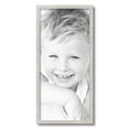 thumbnail image 2 of ArtToFrames 11x24" Bright Silver Picture Frame, Silver Wood Poster Frame, with Regular Acrylic and 2 (FBPL-4752), 2 of 7
