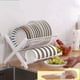 thumbnail image 4 of 1pc Collapsible Dish Rack, Double Layer Bowl Plate Storage Rack, Household Draining Rack, Flatware Organizer For Countertop Cabinet, Kitchen Accessories, 4 of 4
