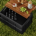 thumbnail image 5 of Tgbvmt Folding Camping Storage Box Portable Outdoor Storage Chest 20L Capacity Stackable Multifunctional Table Top Box for Camping Picnic Car Trunk Home Organization Road Trip Gear Storage, 5 of 9
