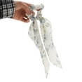 thumbnail image 5 of Unique Bargains 1 Pc Durable Ribbon Hair Scrunchies Hair Ties Beige, Green, 5 of 5