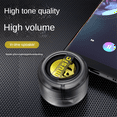 thumbnail image 4 of Portable Mini Speaker Universal 3.5mm Sound Box Mobile Phone Amplifier External Wired Speakers Transparent Black, 4 of 6