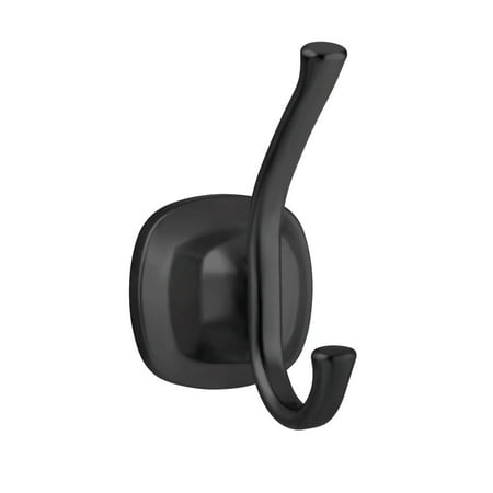 Miseno MNORH600FB Elysa Robe Hook - Black