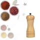 thumbnail image 3 of Batería de Cocina Molinillo Manual de madera maciza, molinillo de sal y pimienta, tarro de condimento de grano de pimienta (5 pulgadas) Likrtyny Libre de BPA, 3 of 3