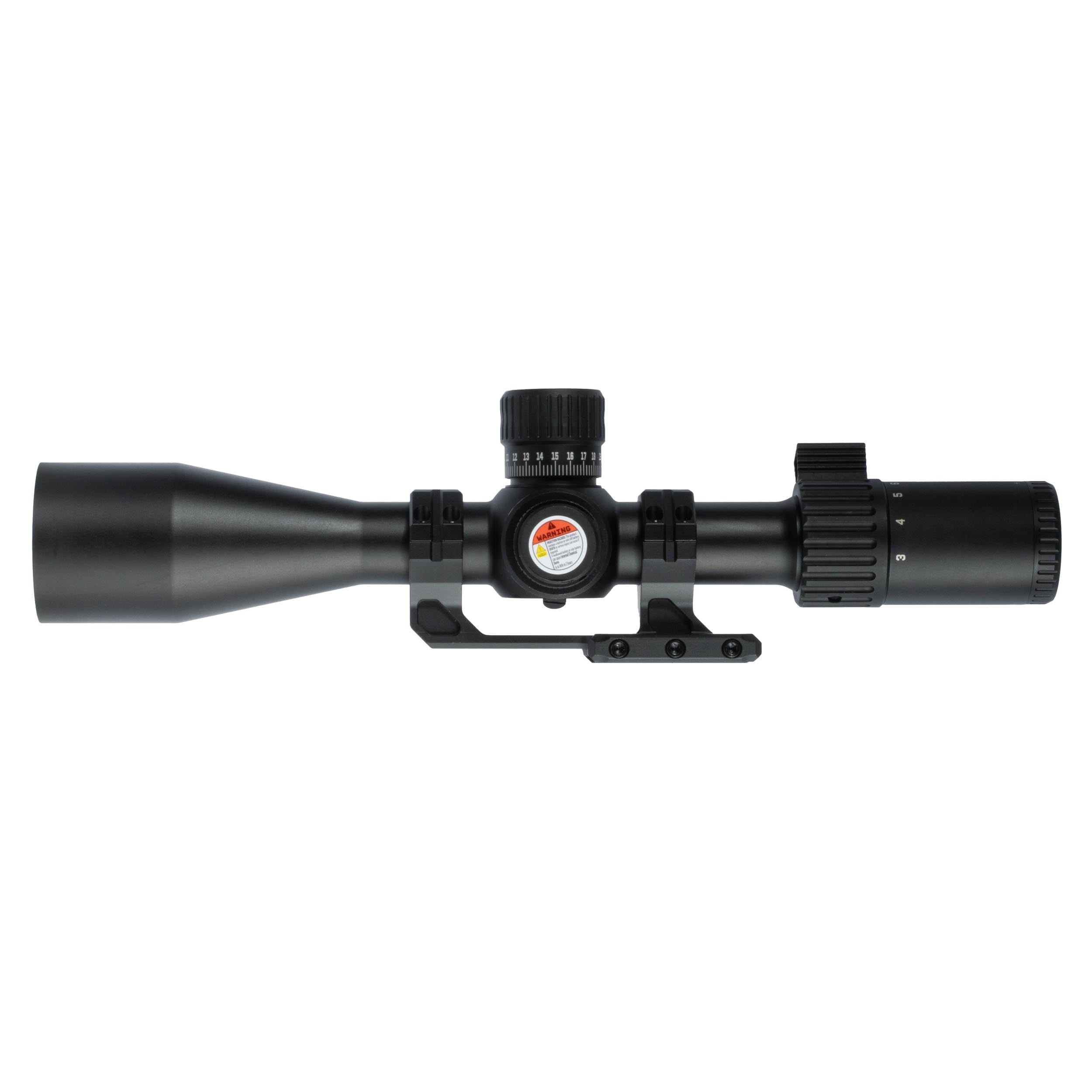 Monstrum Challenger 3-15x50mm 30mm Rifle Scope, First Focal Plane, MOA Reticle, Black