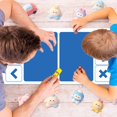 thumbnail image 5 of Double Sided Silicone Kids Toy Trading Mat with Decline Add Accept Trade Zones for Pop Fidget Trading Game Tabletop Playmat, Sky Blue, 1 Pack, 5 of 10