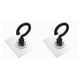 thumbnail image 3 of Gancho giratorio de montaje en pared Cateissary para puerta cocina baño color Negro Gris Blanco, 3 of 6