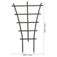 thumbnail image 3 of MasteelfCA 3pcs Garden Climbing Plants Support Rack Growing Vine Stand Climbing Trellis, 3 of 8