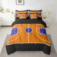 thumbnail image 2 of Erosebridal Basketball Court Bedding Sets Twin Size, Ball Gaming Comforter Sets with Sheets Teens, Reversible 7pcs 7pcs, 2 of 5