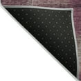 thumbnail image 3 of Addison Rugs Chantille Indoor/Outdoor Transitional Squares Plum Washable Rectangle Rug, 5' x 7'6", 3 of 6