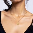 thumbnail image 2 of 14K Solid Yellow Gold First Holy Communion Necklace Chain Pendant Charm with chain 14inch, 2 of 8