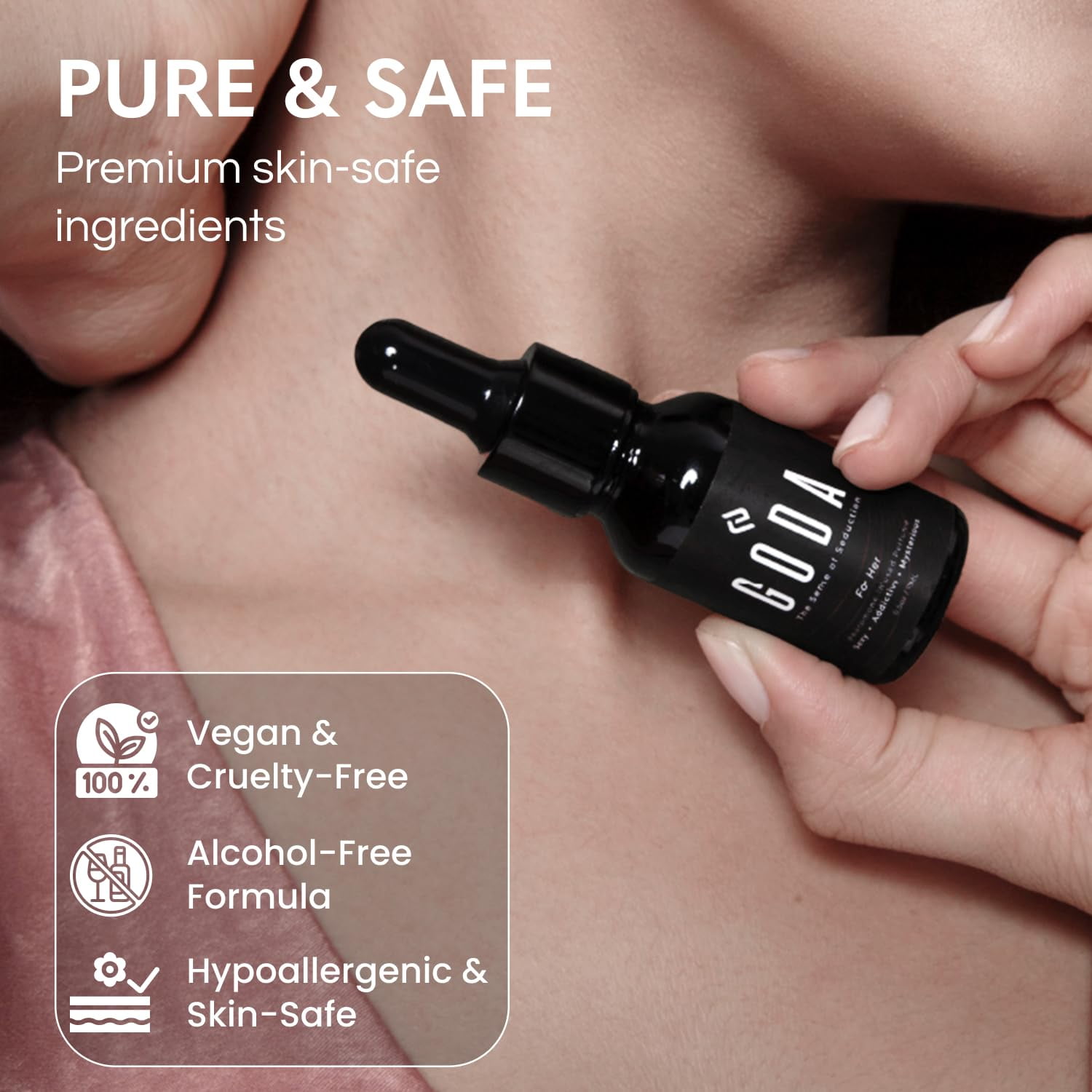 GODA FOR HER フェロモンオイル 15ml最新版 GODA For Her Pheromone Perfume For Women Long-Lasting with