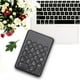 thumbnail image 5 of Mini teclado numérico inalámbrico portátil de 18 teclas 2,4 G, antideslizante, para portátil Negro A, 5 of 9