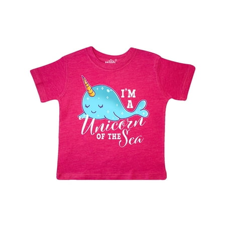 

Inktastic Cute Narwhal I m a Unicorn of The Sea Gift Toddler Toddler Girl T-Shirt