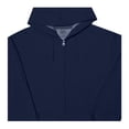 thumbnail image 4 of Sudadera Fruit of the Loom Talla G con Gorro Azul Marino, 4 of 4