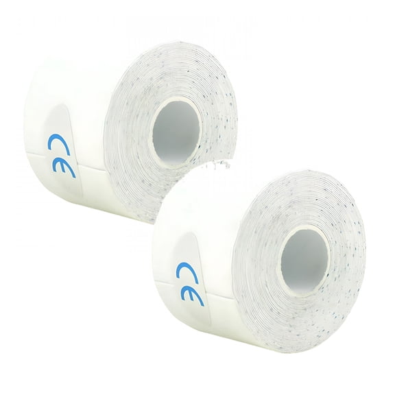 RAGUPEL 2 Rolls Facial Myofascial Lift Tape, Eye Neck Lift Tape, Unisex Anti-Patches Anti-Freeze Stickers for Firming And Skin, 2.5cm*5m (White)