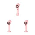 thumbnail image 1 of sweethay Ventilador de mano personal USB Recargable Ajustable Portátil Oficina Escritorio Aire Refrigeración eléctrica Exterior Rosa Rosa 3piezas, 1 of 6