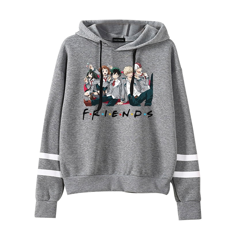 Kaboer - KABOER Fashion Women Men Japan Anime My Hero Academia Cool Characters Print Long Sleeve 