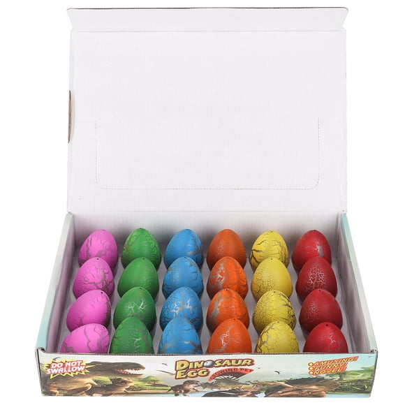 Growing Dinosaur Toy, Training Patience Novel Easter Eggs Toy, Practical for Child White,Multi-Color,Black