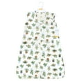 thumbnail image 2 of Hudson Baby Plush Faux Fur Sleeping Bag, Wearable Blanket, Plants, 12-18 Months, 2 of 2