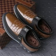 thumbnail image 4 of Mens Casual Shoes Sneakers Loafers Comfort Walking Shoes for Male Business Work Office Dress, 4 of 14