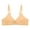 Beige, variant on Women Seamless Full Cup Push Up Bra Lift Up Support Comfortable No Underwire Plus Size Bra For Everyday Wear