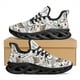 thumbnail image 1 of Zapatos vulcanizados con estampado de médico de hospital, zapatos de enfermería con estampado de oso y bocetos de moda, cómodos y transpirables para correr, 1 of 6
