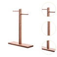 thumbnail image 6 of yotijay Headphone Stand Headset Holder Accessories Support Various Universal Stable Stable Tabletop Portable Wooden Game Headset Stall Walnut Color, 6 of 9