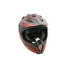 Cyclone ATV MX Dirt Bike Off-Road Helmet DOT/ECE Approved - Red - Youth Medium