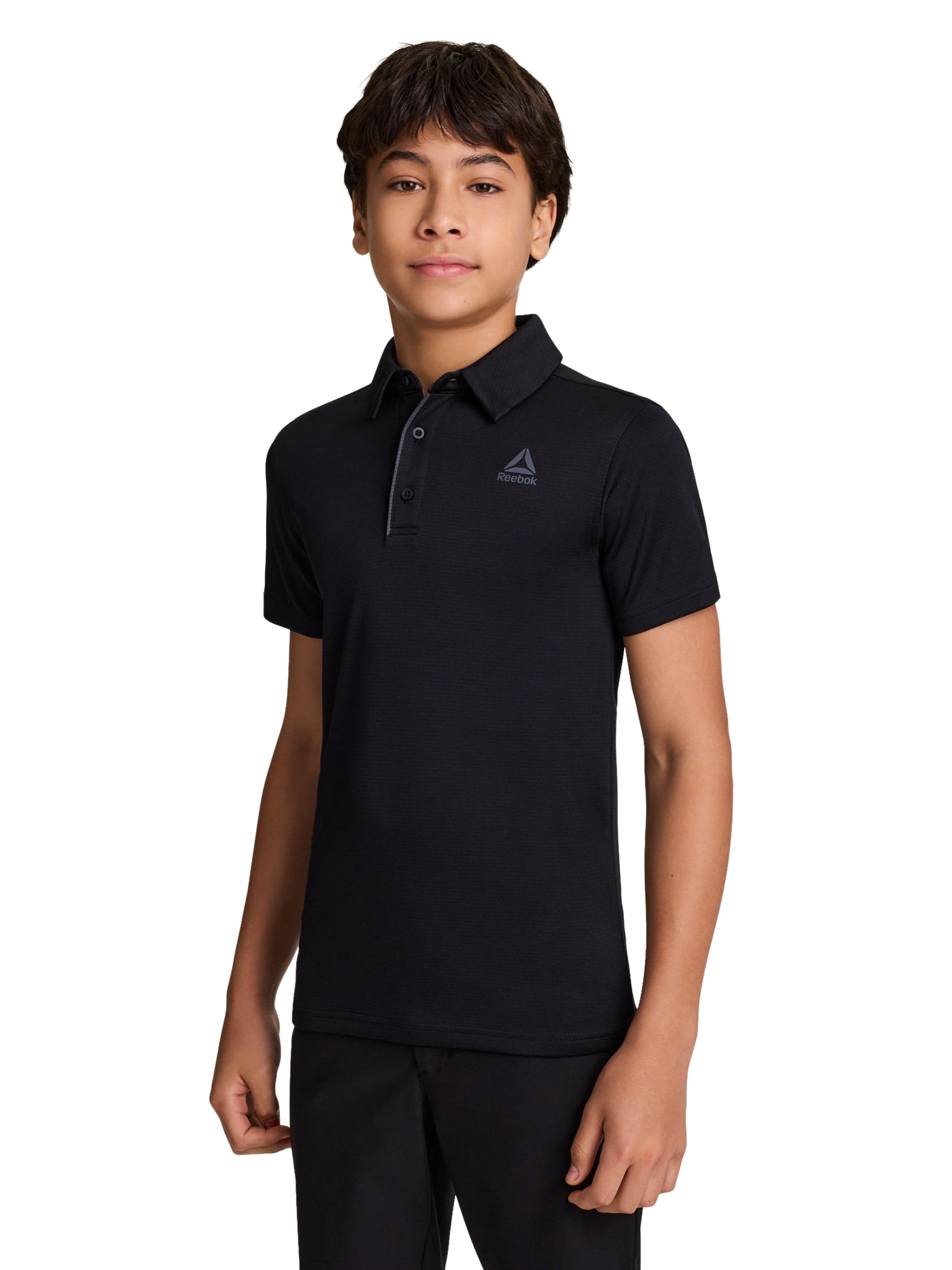 Reebok Boy's Performance Polo Uniform Shirt, Sizes 4-18