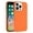 Orange, variant on For iPhone 15 Classy Slick Chromed Around Hybrid Case Cover - Black