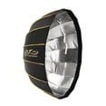 thumbnail image 1 of Beauty Dish Glow EZ Lock 34 plateado con montura Bowens Speedring, 1 of 9
