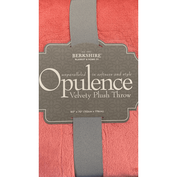 Velvetloft Berkshire Opulence Throw Coral / Throw