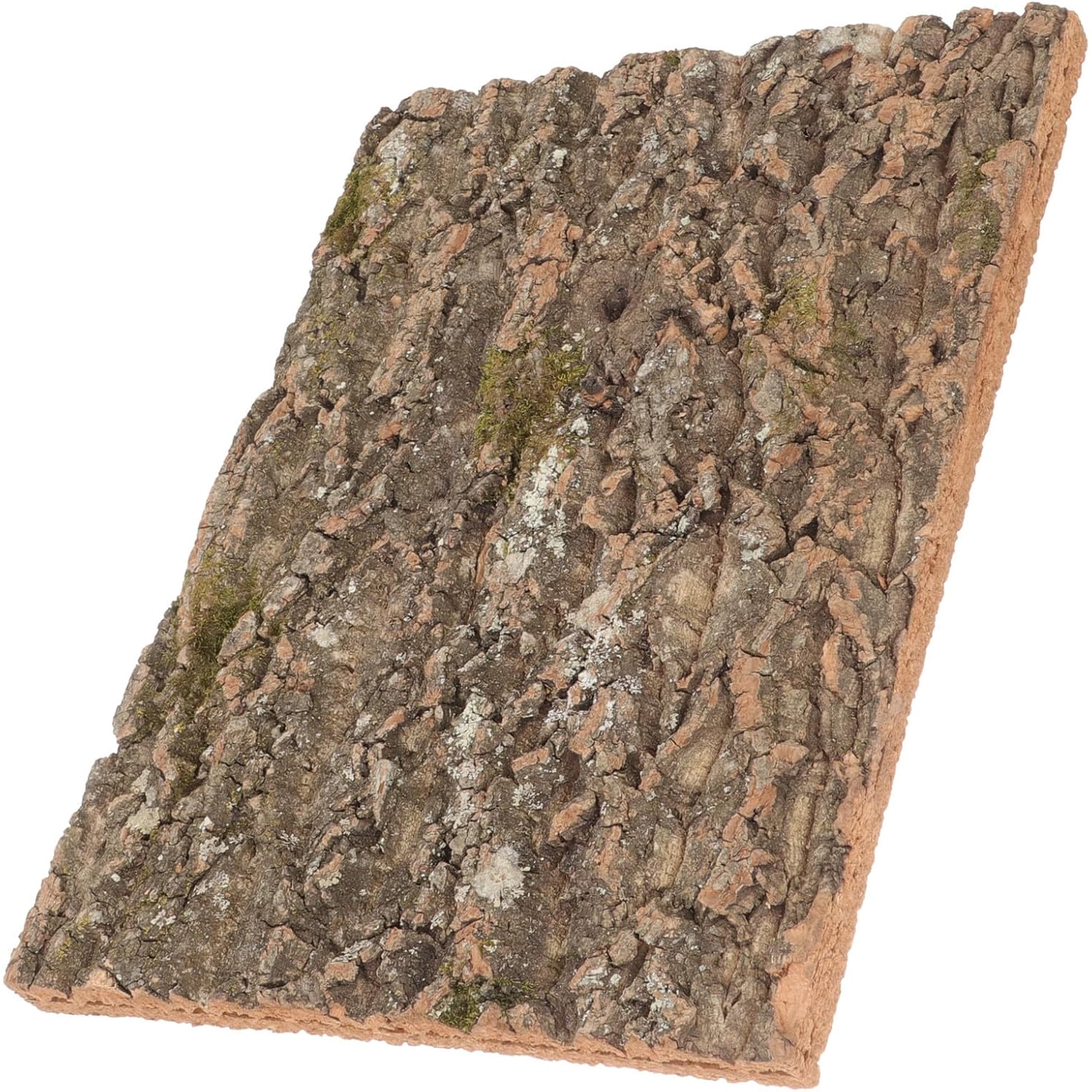 Natural Cork Bark Background: 40×30×2Cm Reptile Climbing Platform for Terrarium - Cork Bark Flats for Bearded Dragons Lizards Turtles Spiders Snakes