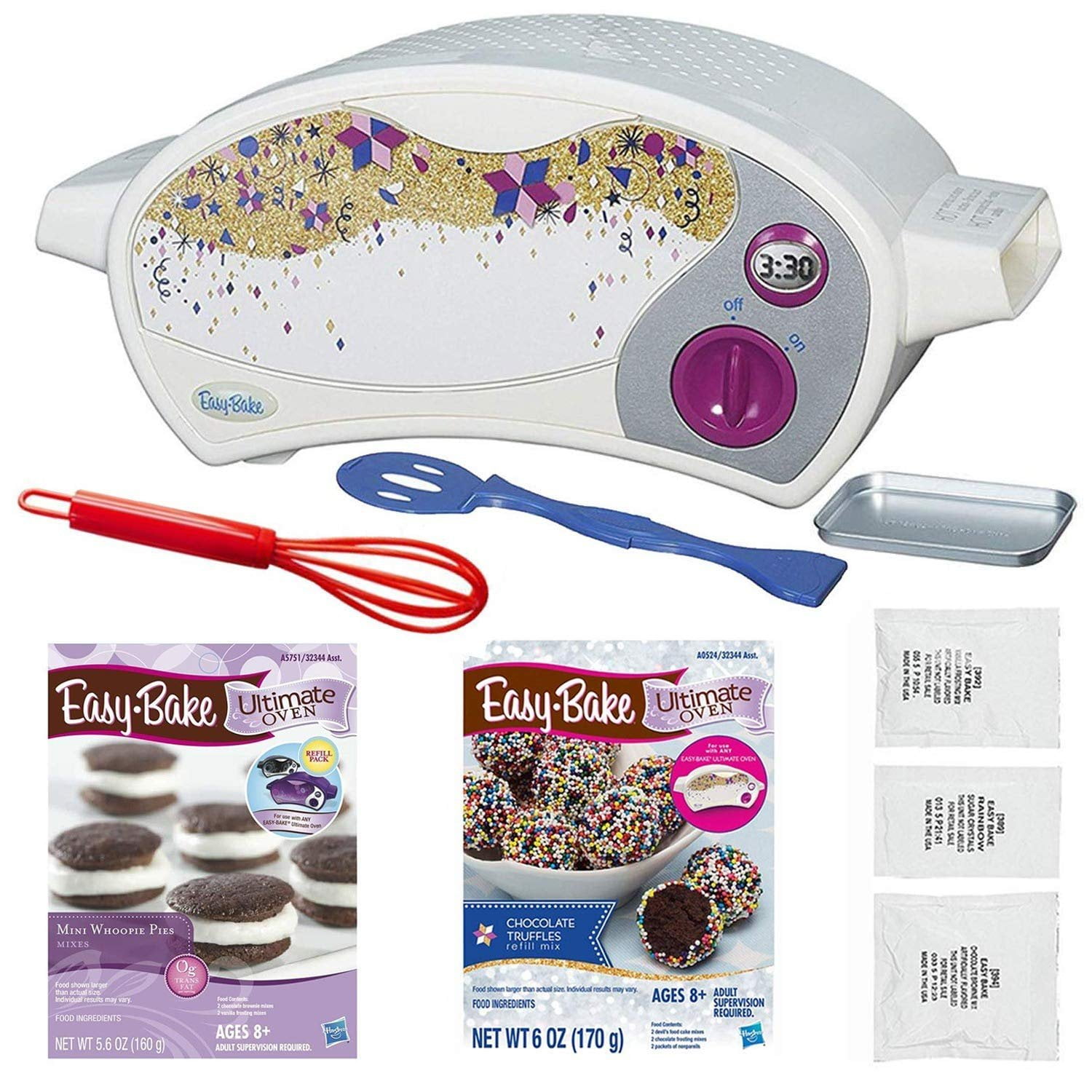 Details about   Easy Bake Oven Refill 3 Pack Pizza Cake and Whoopie Pie Mix 