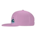 thumbnail image 3 of ZICANCN Whale Wave Icon Baseball Caps, Trucker Hats for Men And Women, Adjustable Breathable Flat Caps, Pink, 3 of 8