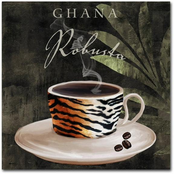 Trademark Fine Art "Afrikan Coffee IV" Canvas Art by Color Bakery