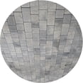 thumbnail image 1 of Ahgly Company Machine Washable Indoor Round Transitional Cloudy Gray Area Rugs, 8' Round, 1 of 7