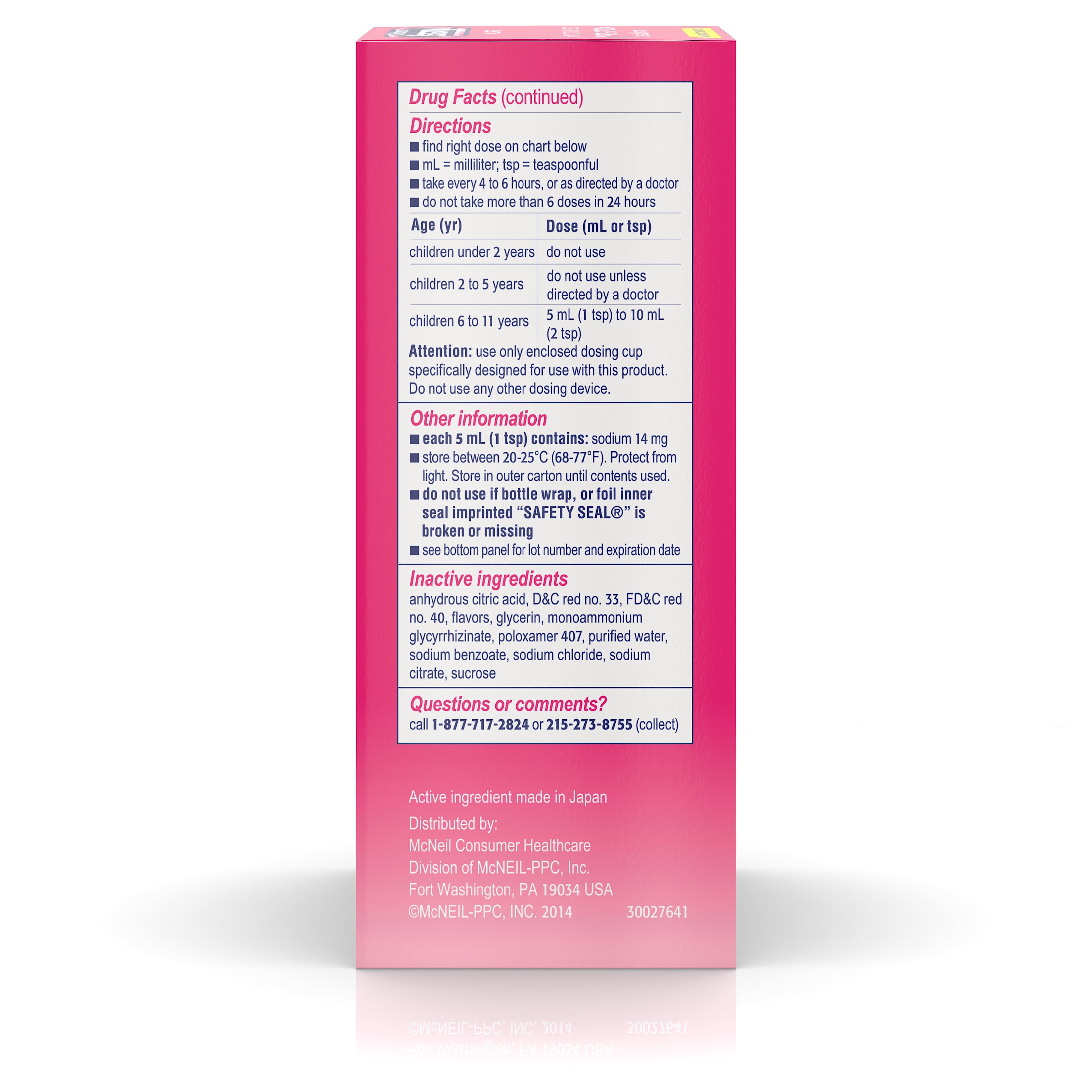 infant benadryl walmart